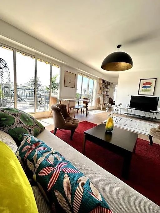 Mirabeau - Appartement De Luxe De 100M2 Avec Terrasse Nice 0*,