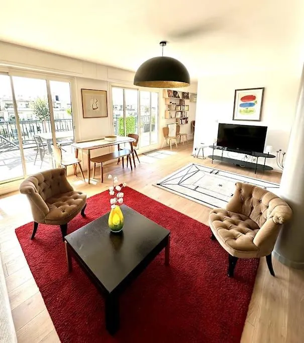 Apartmán Mirabeau - Appartement De Luxe De 100M2 Avec Terrasse Nice